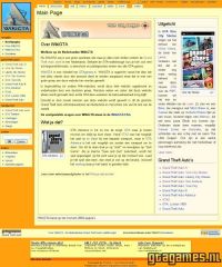 Oude hoofdpagina van WikiGTA
