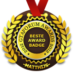 beste award badge 2012