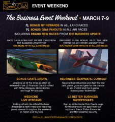 Business Event Weekend