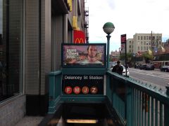 Delancy Street Subway Station