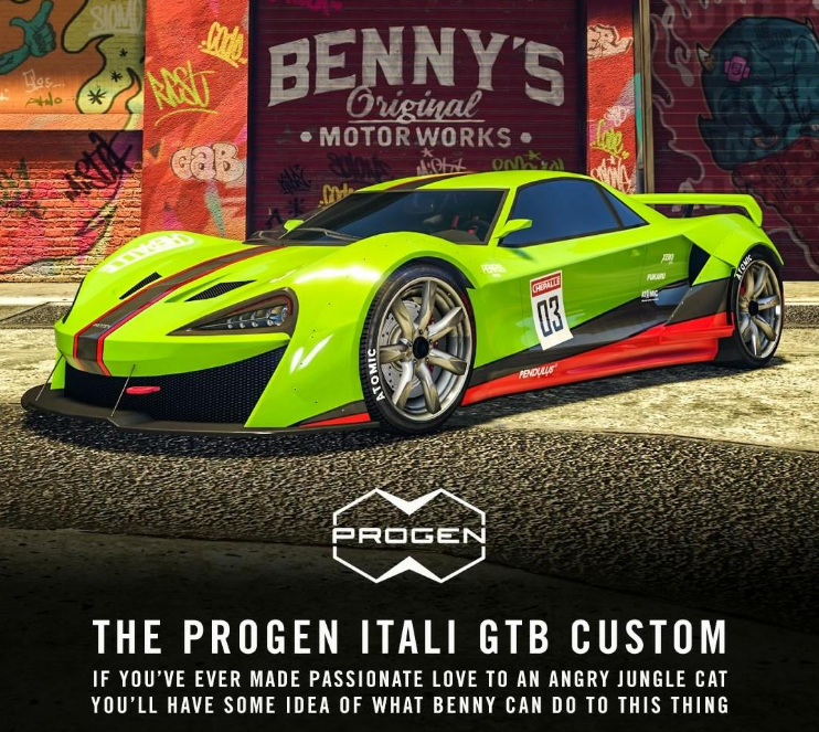 Progen Itali GTB Custom