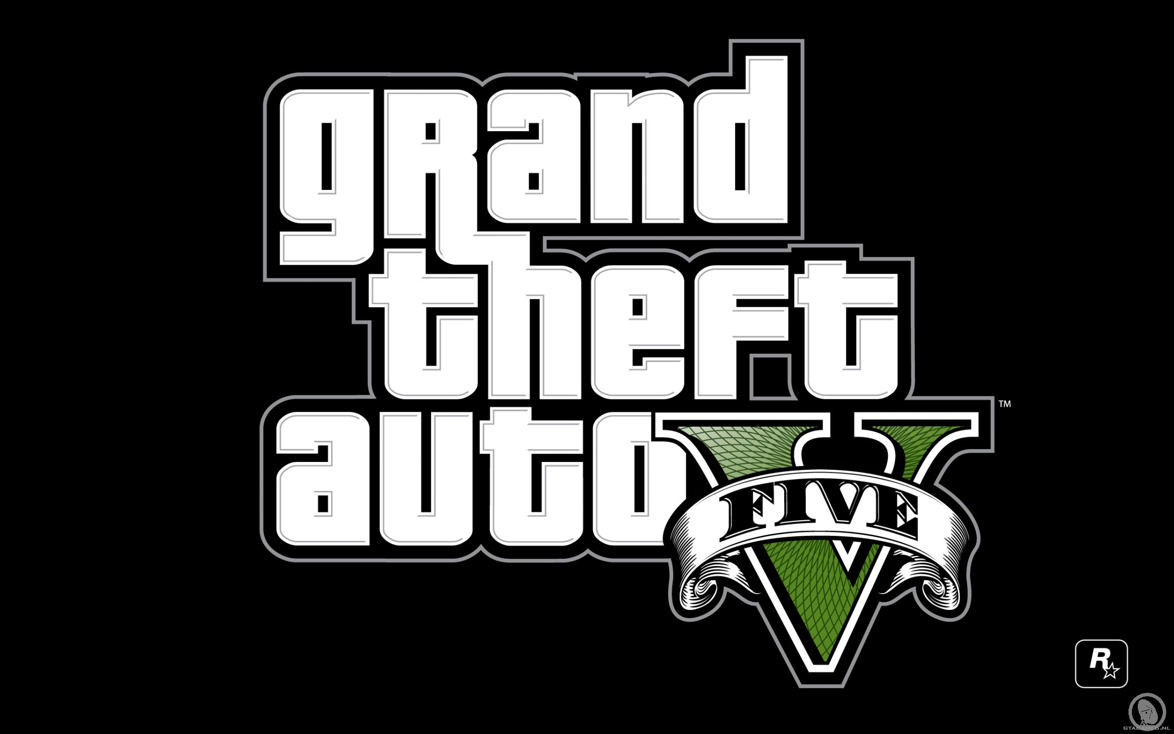 GTA5 logo - Officiële artwork - GTAGames.nl - De Nederlandse Grand Theft Auto Community!