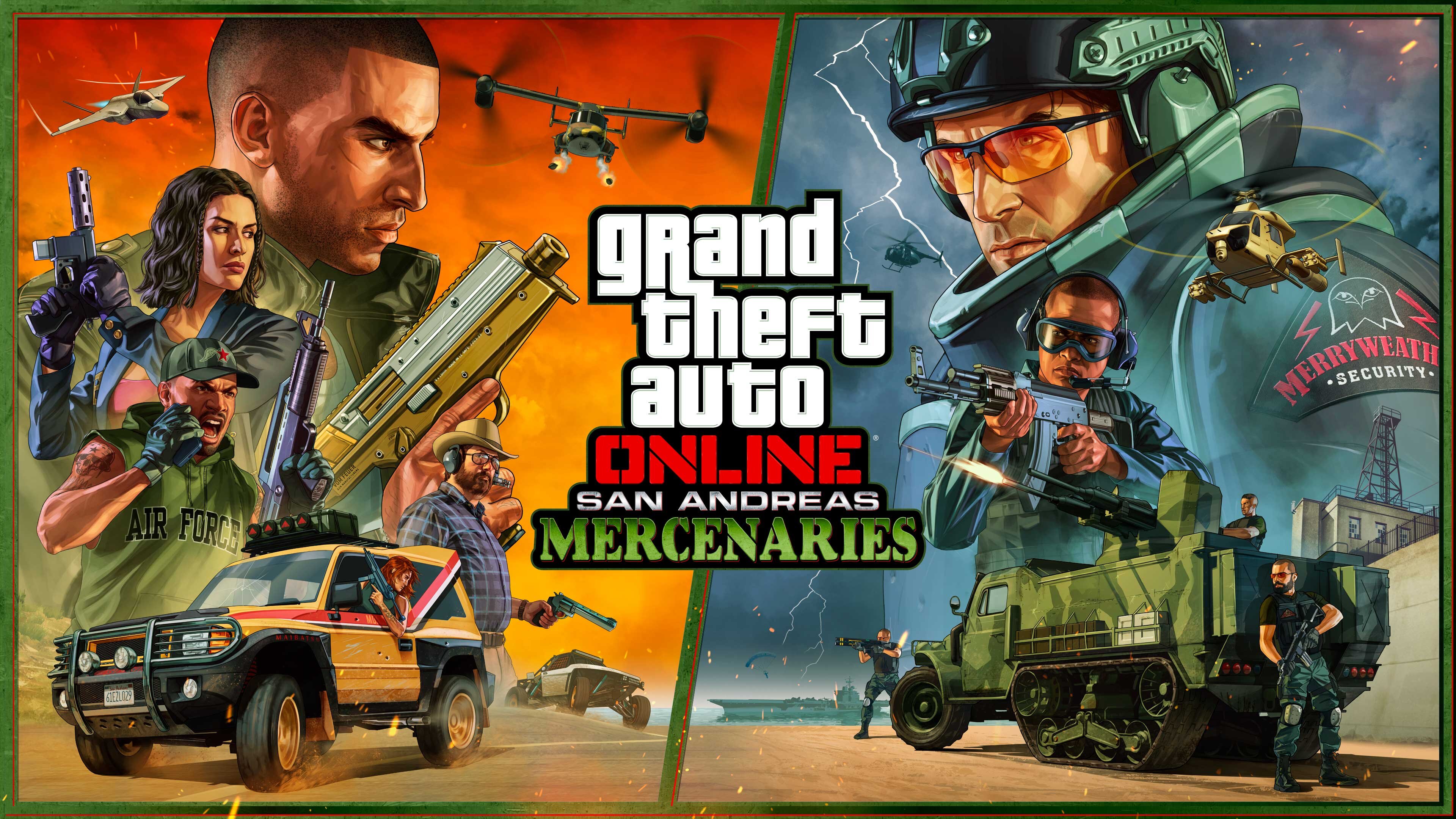 More information about "GTA Online: San Andreas Mercenaries vanaf nu speelbaar"